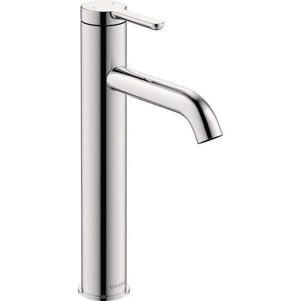 Duravit C.1 Single handle lavatory faucet L, less pop-up and drain assembly C11030002U10